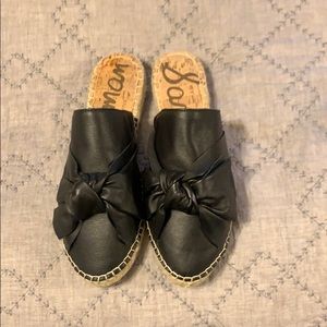 Sam Edelman Leather Mules NWOT